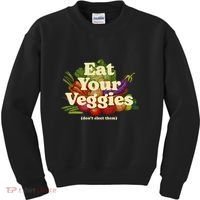 Eat Your Veggies DonT Elect Them Kids Sweatshirt thumb 0