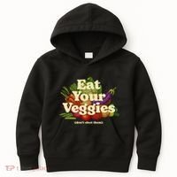 Eat Your Veggies DonT Elect Them Kids Hoodie thumb 0
