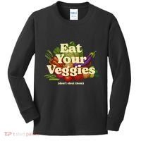 Eat Your Veggies DonT Elect Them Kids Long Sleeve Shirt thumb 0