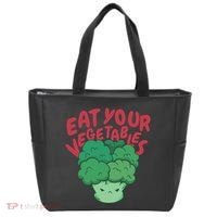 Eat Your Vegetables Tote Bag thumb 0
