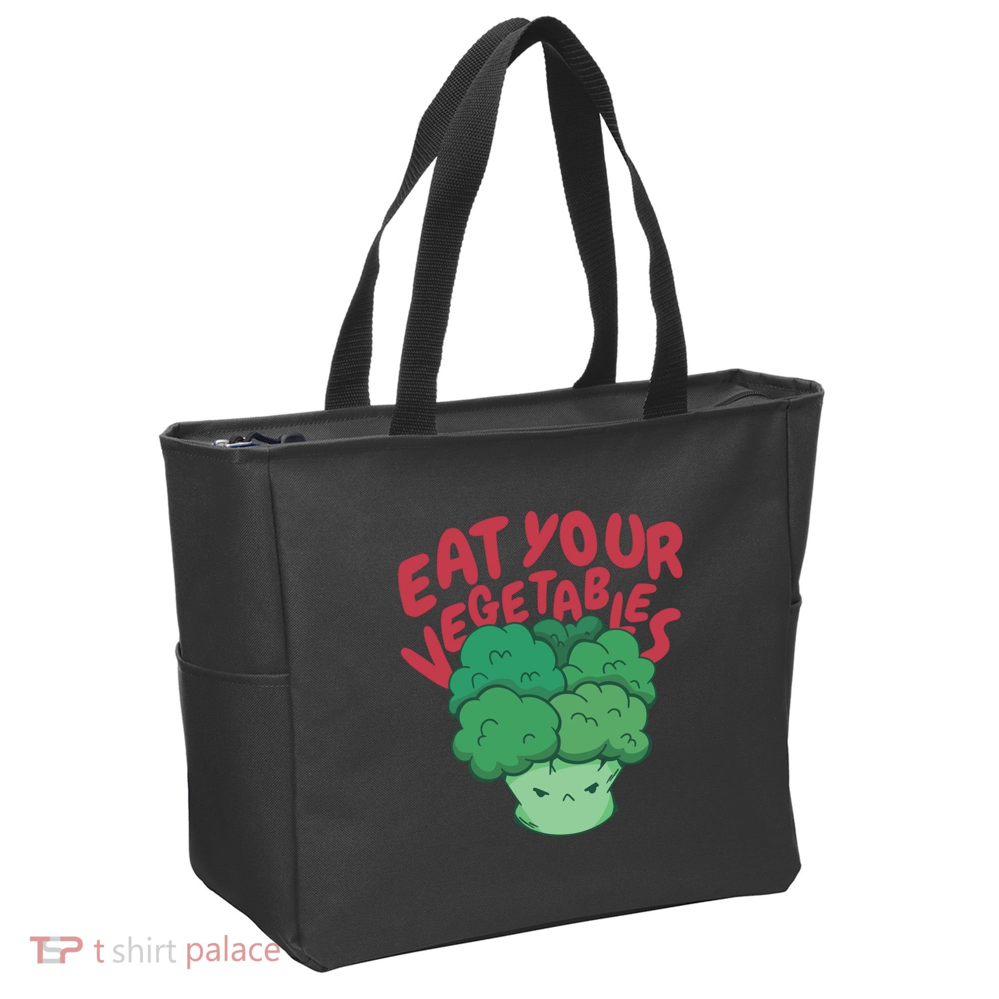 Eat Your Vegetables Tote Bag
