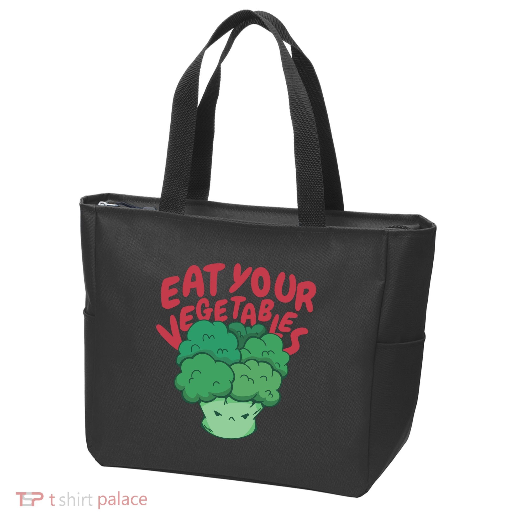Eat Your Vegetables Tote Bag