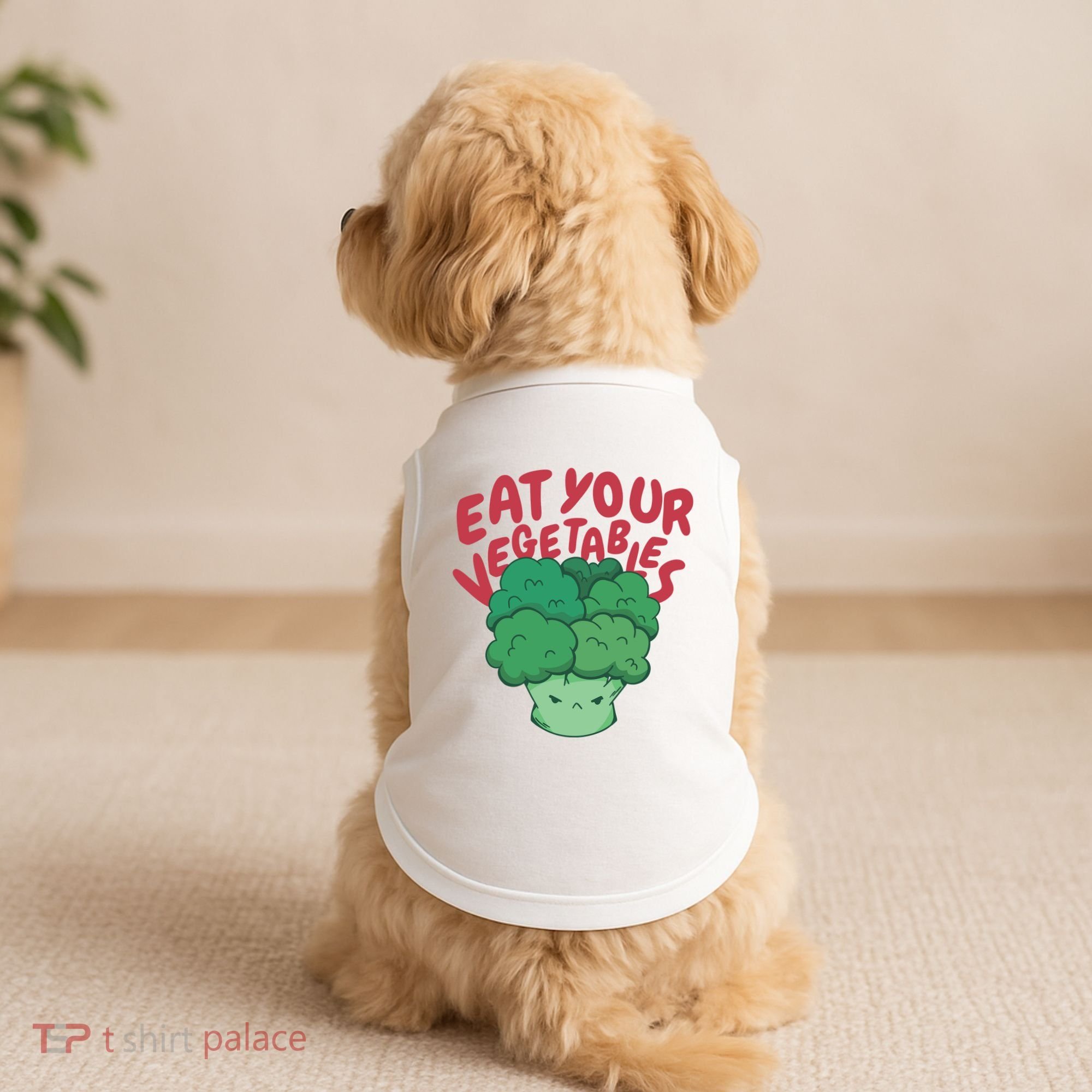Eat Your Vegetables Doggie Tank