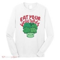 Eat Your Vegetables Long Sleeve Shirt thumb 0