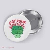Eat Your Vegetables Button thumb 0