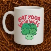 Eat Your Vegetables Coffee Mug thumb 2