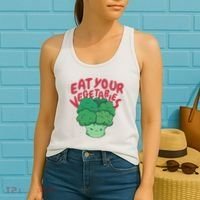 Eat Your Vegetables Women's Tank Top thumb 2
