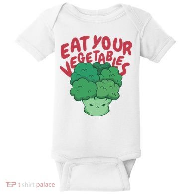 Eat Your Vegetables Baby Bodysuit