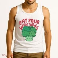 Eat Your Vegetables Tank Top thumb 3