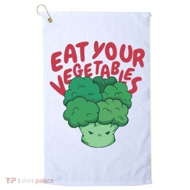 Eat Your Vegetables Golf Towel