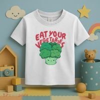 Eat Your Vegetables Toddler T-Shirt thumb 3