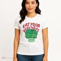 Eat Your Vegetables Women's T-Shirt thumb 4