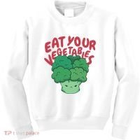 Eat Your Vegetables Kids Sweatshirt thumb 0