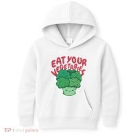 Eat Your Vegetables Kids Hoodie thumb 0