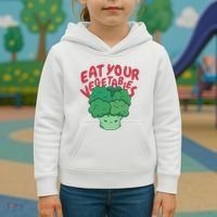 Eat Your Vegetables Kids Hoodie thumb 3