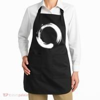 Enso Zen Circle Symbol Buddhism Buddha Meditation Yoga Apron thumb 2