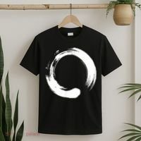 Enso Zen Circle Symbol Buddhism Buddha Meditation Yoga T-Shirt thumb 2