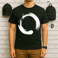 Enso Zen Circle Symbol Buddhism Buddha Meditation Yoga T-Shirt thumb 6