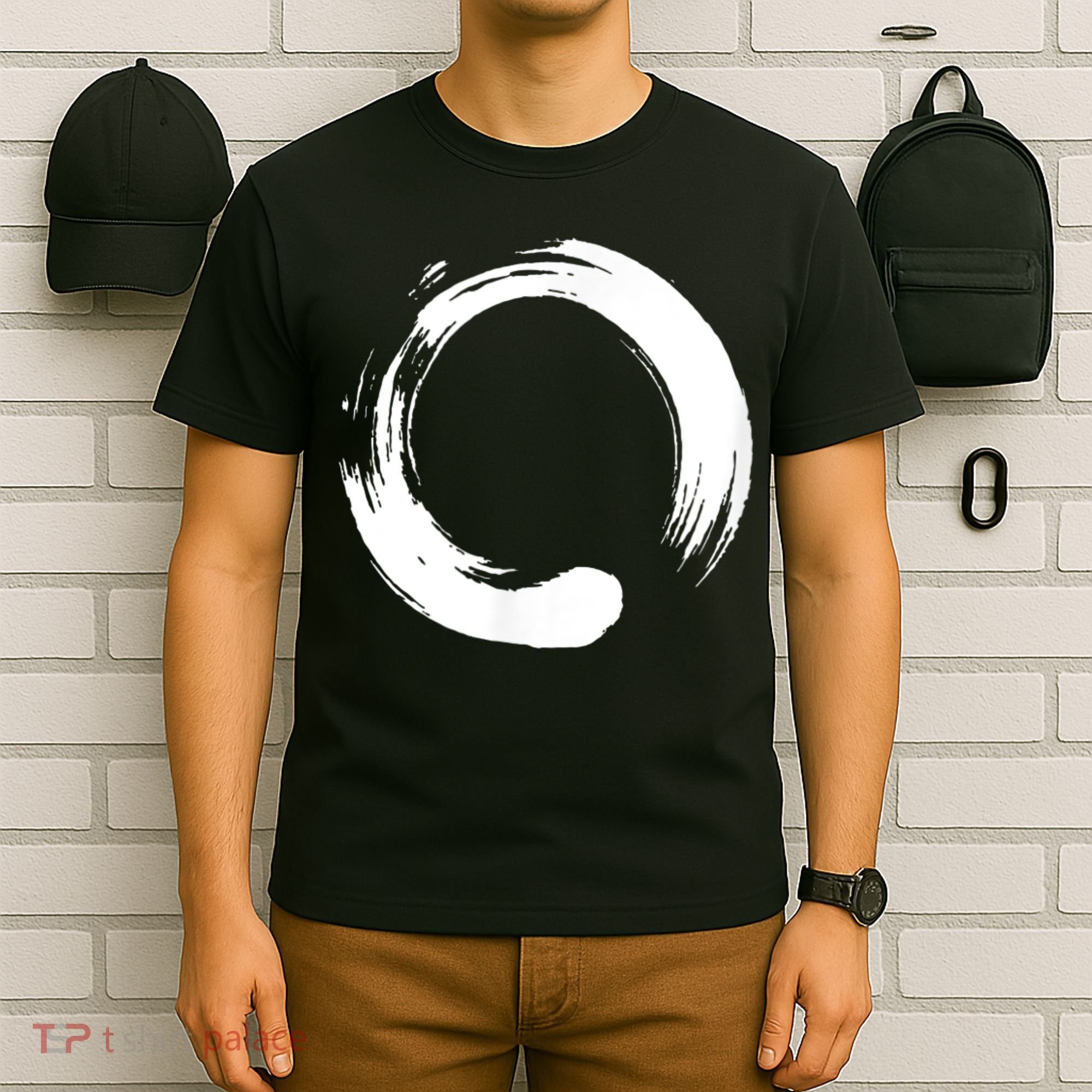 Enso Zen Circle Symbol Buddhism Buddha Meditation Yoga T-Shirt