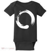 Enso Zen Circle Symbol Buddhism Buddha Meditation Yoga Baby Bodysuit thumb 0