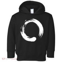 Enso Zen Circle Symbol Buddhism Buddha Meditation Yoga Toddler Hoodie thumb 0
