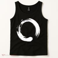 Enso Zen Circle Symbol Buddhism Buddha Meditation Yoga Tank Top thumb 2