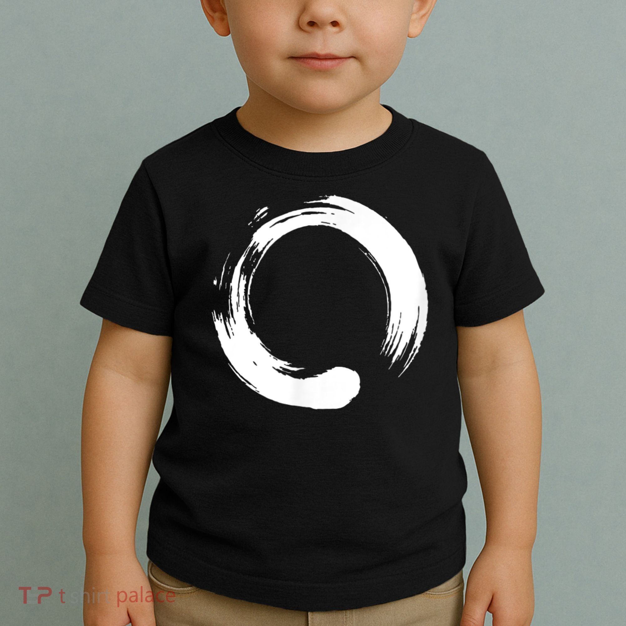 Enso Zen Circle Symbol Buddhism Buddha Meditation Yoga Toddler T-Shirt