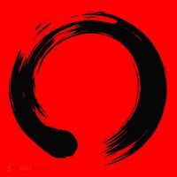 Enso Zen Circle Symbol Buddhism Buddha Meditation Yoga Santa Hat thumb 1