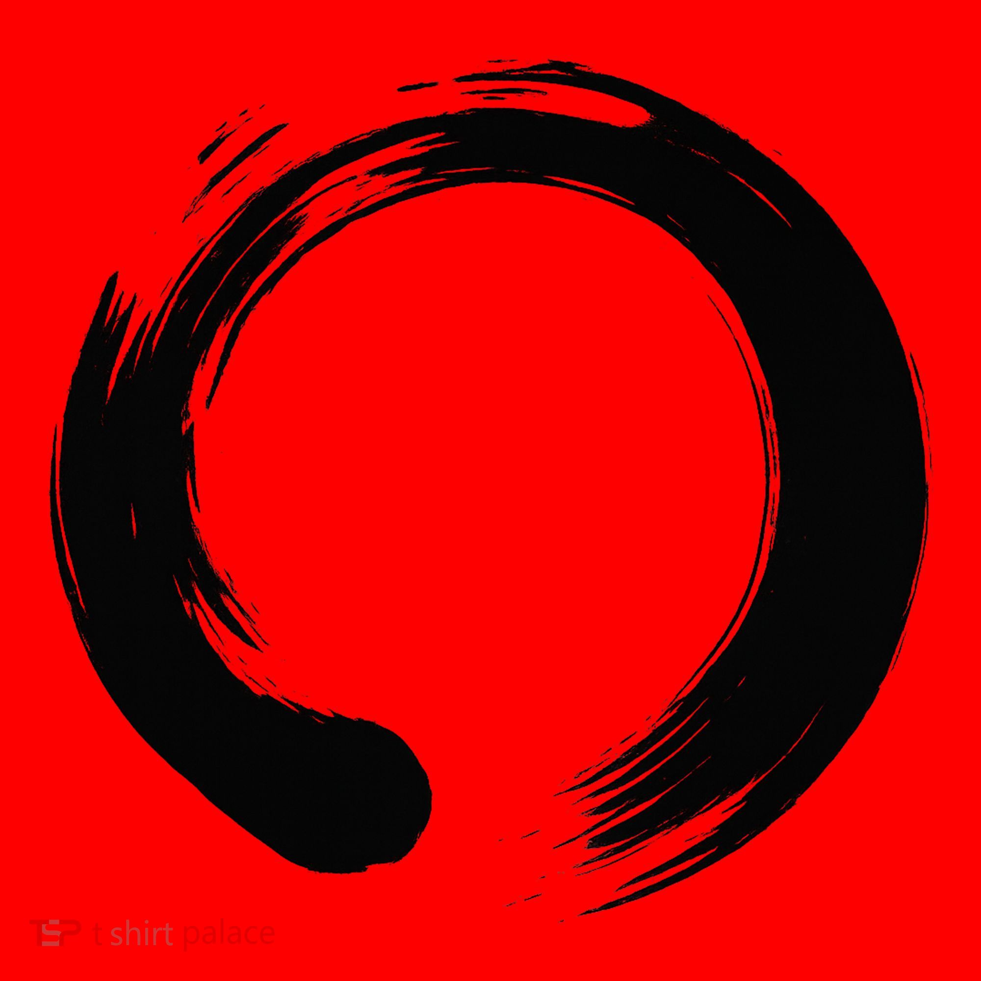 Enso Zen Circle Symbol Buddhism Buddha Meditation Yoga Santa Hat