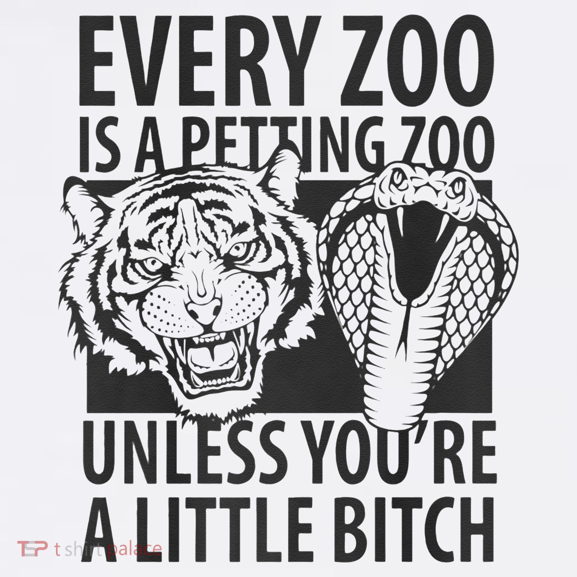 Every Zoo Is A Petting Zoo Unless Youre A Little Bitch Premium Visor