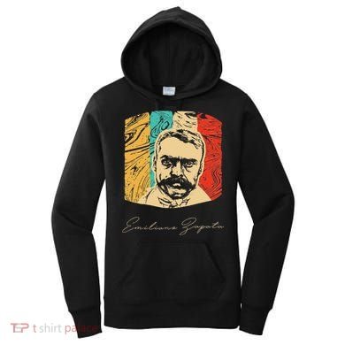 Emiliano Zapata Mexican Revolution Historical Women's Hoodie