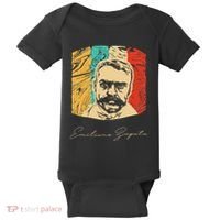 Emiliano Zapata Mexican Revolution Historical Baby Bodysuit thumb 0