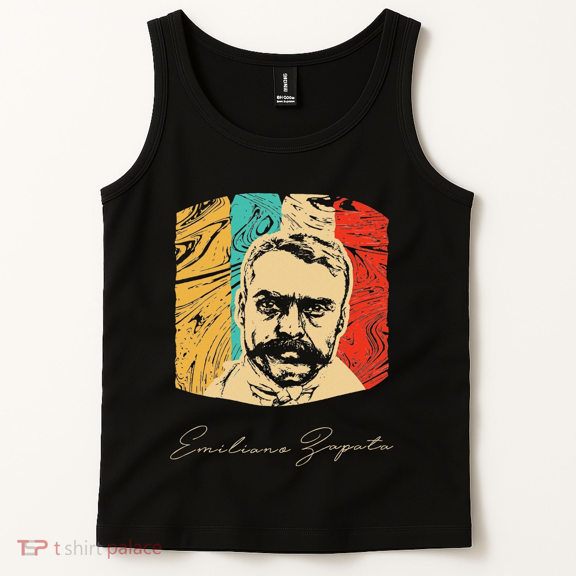 Emiliano Zapata Mexican Revolution Historical Tank Top
