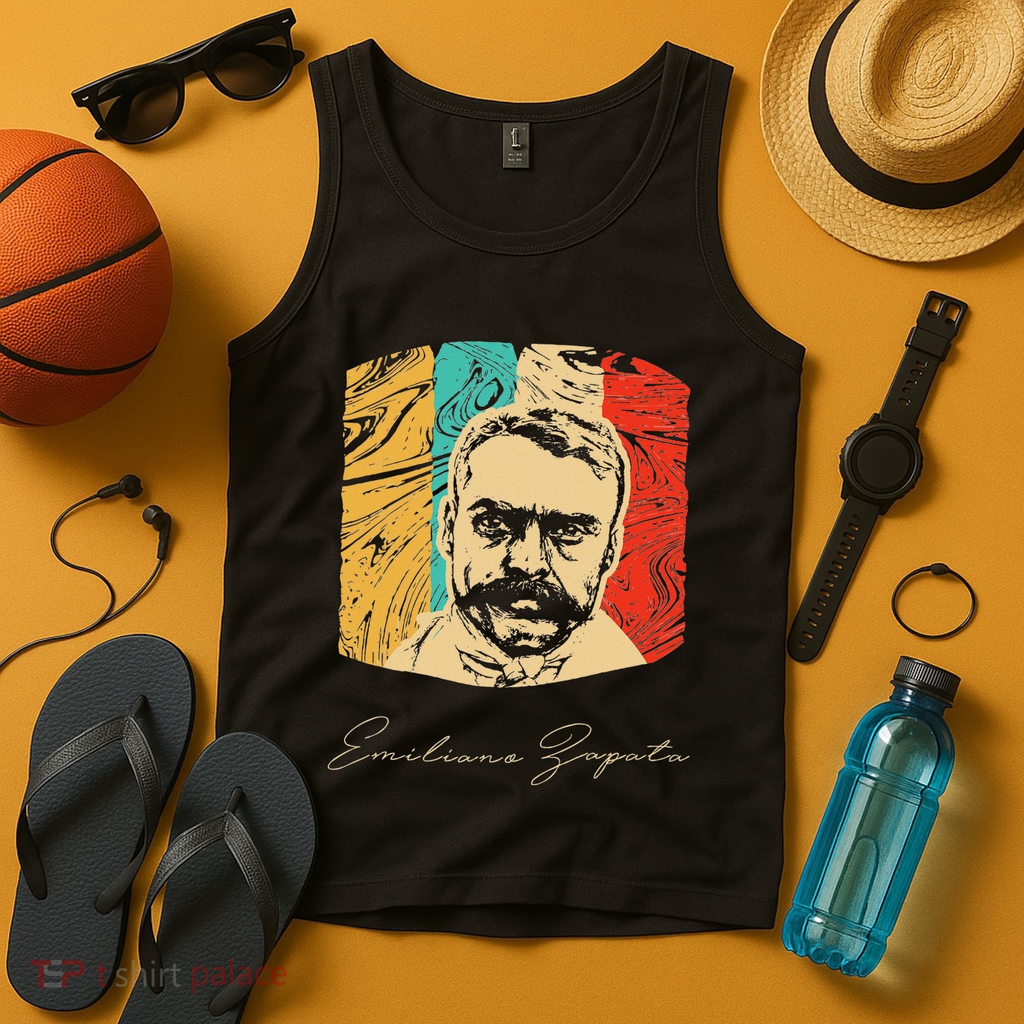 Emiliano Zapata Mexican Revolution Historical Tank Top