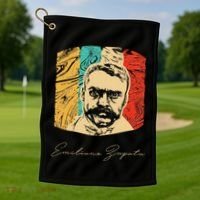 Emiliano Zapata Mexican Revolution Historical Golf Towel thumb 1