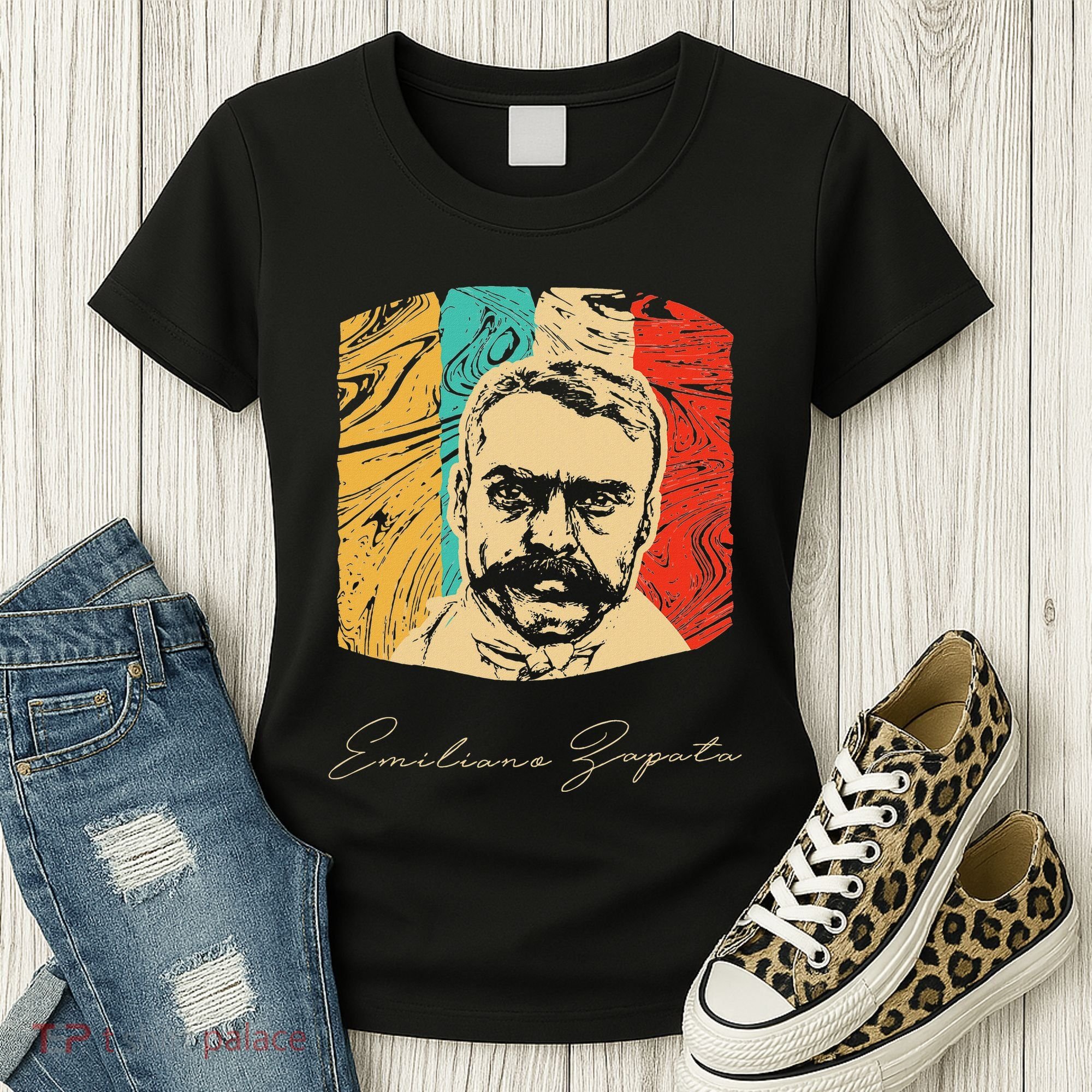 Emiliano Zapata Mexican Revolution Historical Women's T-Shirt