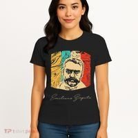 Emiliano Zapata Mexican Revolution Historical Women's T-Shirt thumb 4