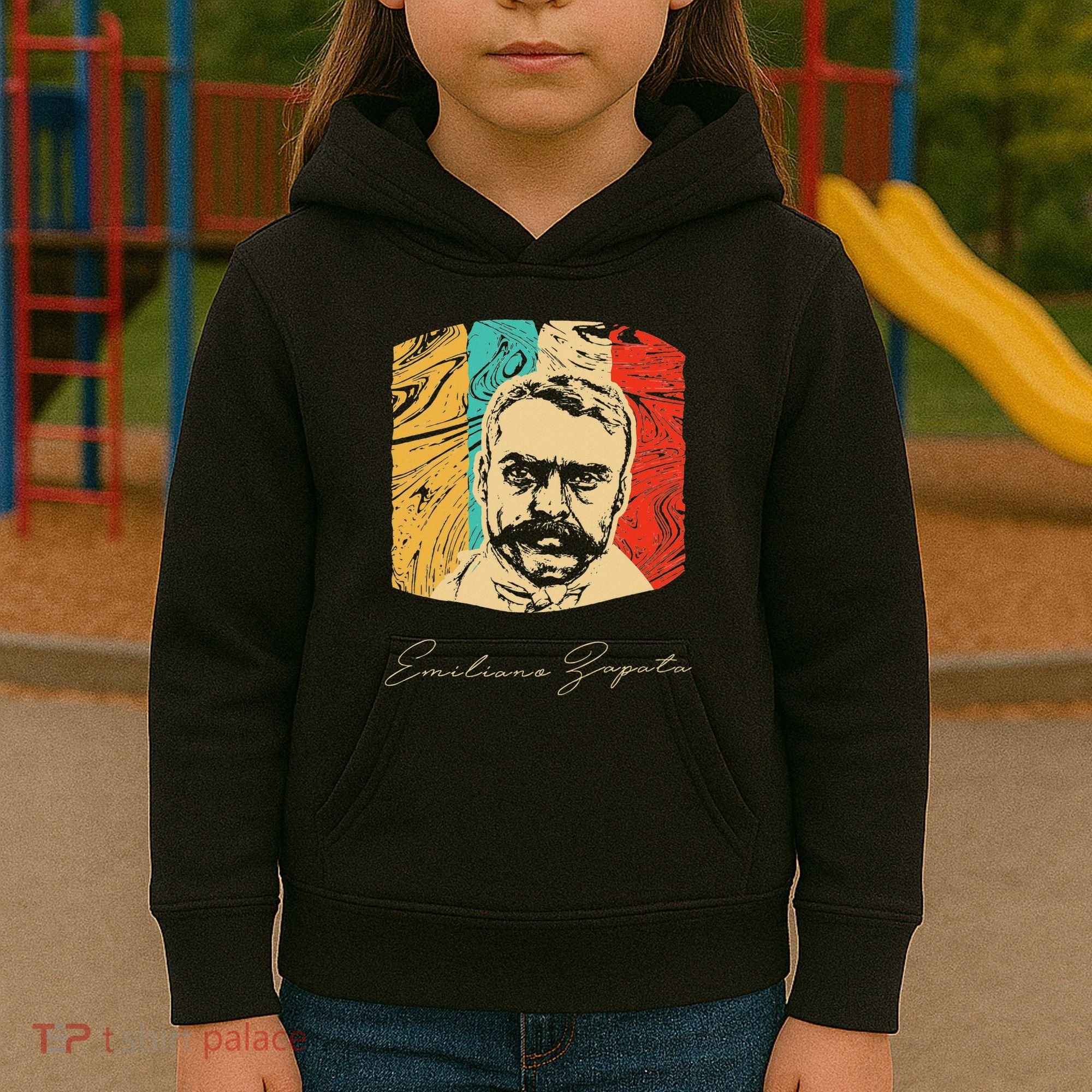 Emiliano Zapata Mexican Revolution Historical Kids Hoodie