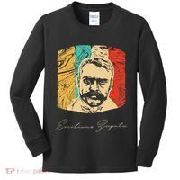Emiliano Zapata Mexican Revolution Historical Kids Long Sleeve Shirt thumb 0