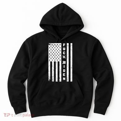F--ck Biden American Flag Hoodie