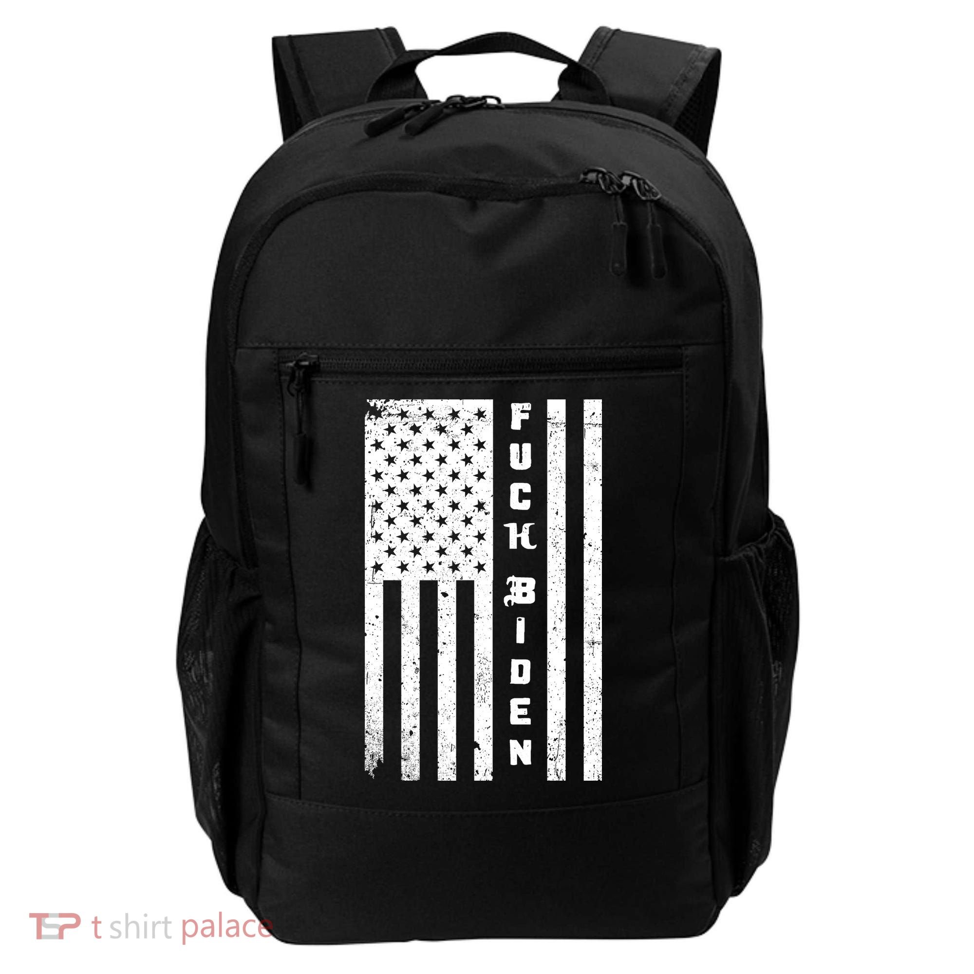 F--ck Biden American Flag Backpack