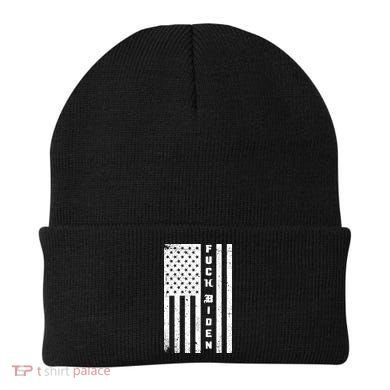F--ck Biden American Flag Beanie