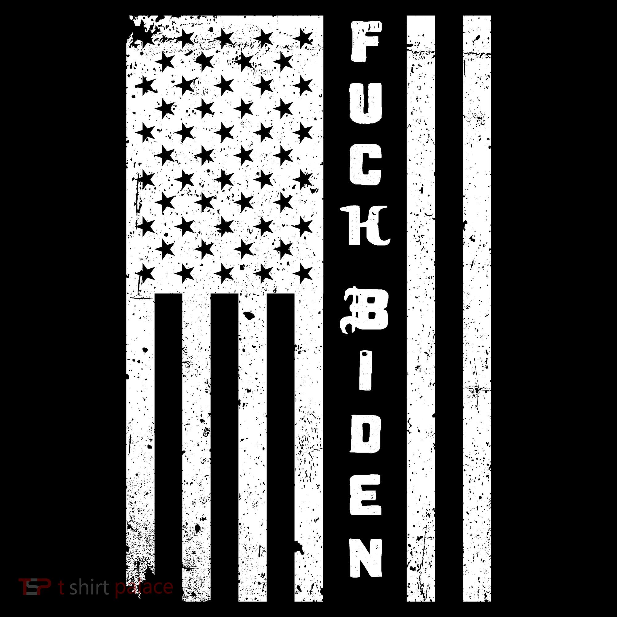 F--ck Biden American Flag Women's Long Sleeve Shirt