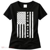 F--ck Biden American Flag Women's T-Shirt thumb 0