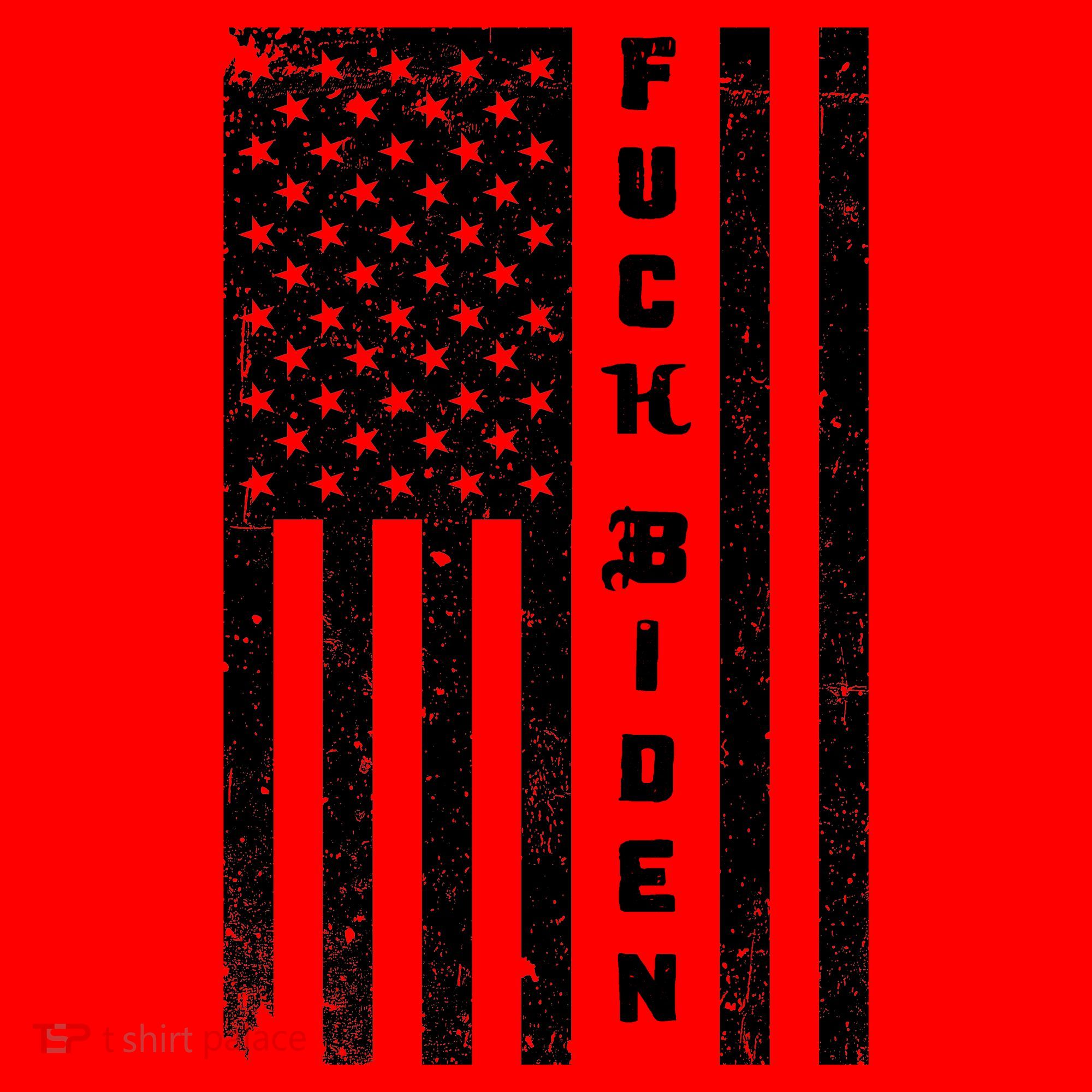 F--ck Biden American Flag Coffee Mug
