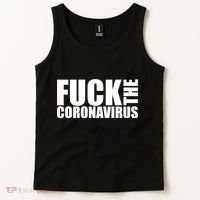 F--K The Coronavirus Tank Top thumb 2
