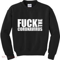 F--K The Coronavirus Kids Sweatshirt thumb 0