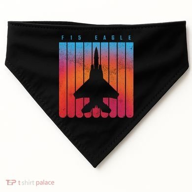 F-15 Eagle Jet Fighter Retro USA-Made Doggie Bandana