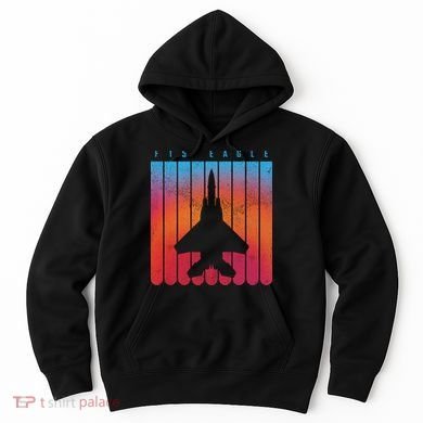 F-15 Eagle Jet Fighter Retro Hoodie