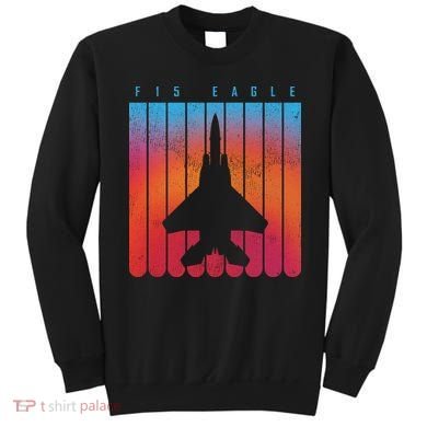 F-15 Eagle Jet Fighter Retro Sweatshirt